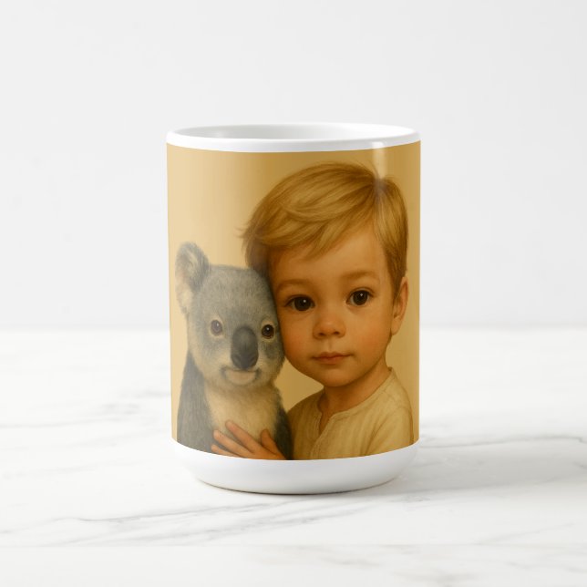 Bond of the Wild and Innocent (Koala) Kaffeetasse (Mittel)