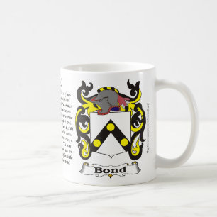 BondFamilienwappen-Tasse Kaffeetasse