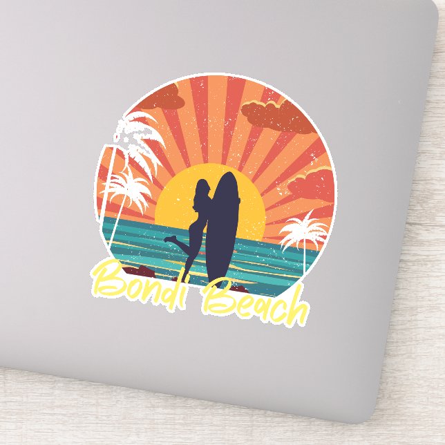 Bondi Beach Aufkleber (Detail)