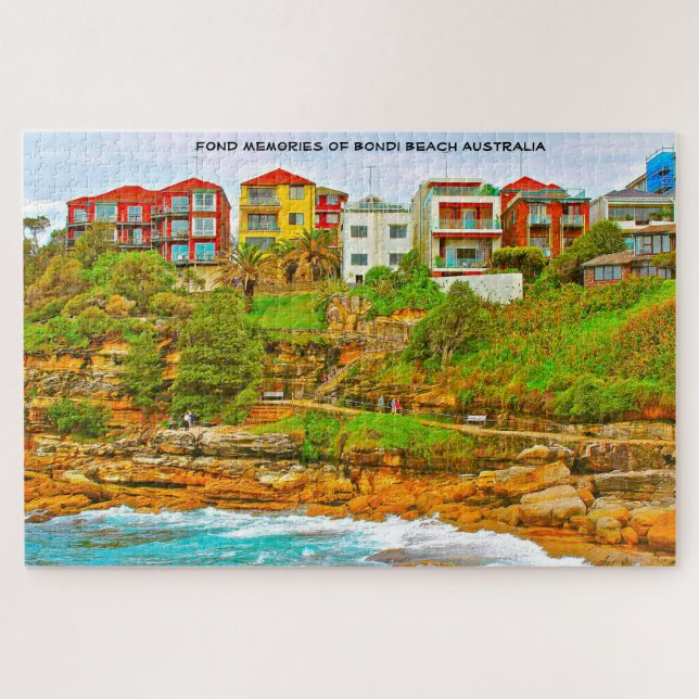 Bondi Beach Australia Jigsaw Puzzle (Horizontal)