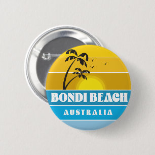 Bondi Beach Australien Button