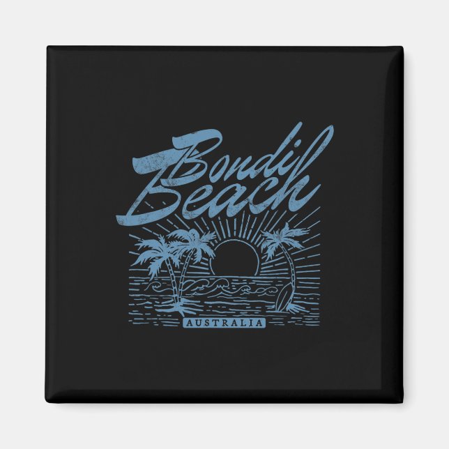 Bondi Beach Australien Not Surf Beach Magnet (Vorne)