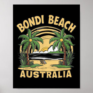 Bondi Beach Australien Poster