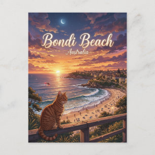 Bondi Beach Australien Postkarte