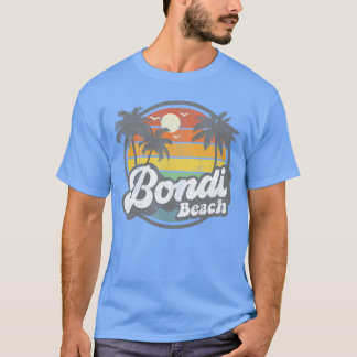 Bondi Beach Australien Retro 70er Vintage Strand S T-Shirt