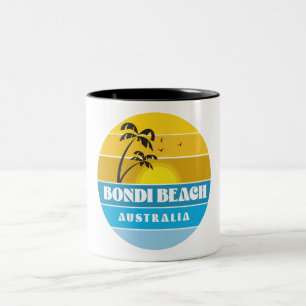 Bondi Beach Australien Zweifarbige Tasse