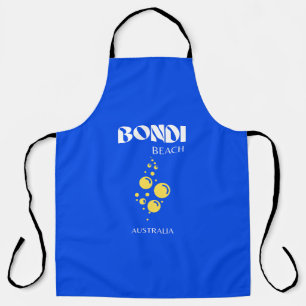 Bondi Beach, Bondi Beach Travel Art, Blue Schürze