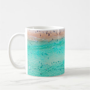 Bondi Beach Luftbild an einem perfekten Sommertag Kaffeetasse