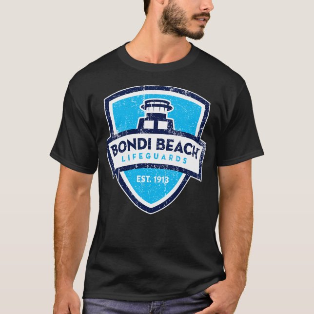 Bondi Beach Rescue lustig T-Shirt (Vorderseite)