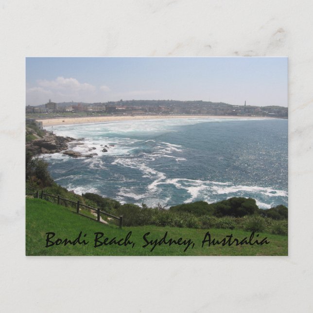 Bondi Beach, Sydney, Australien Postkarte (Vorderseite)