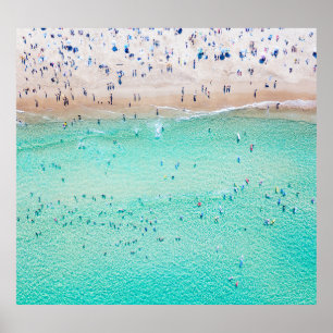 Bondi Beach, Sydney, Sommer. Poster