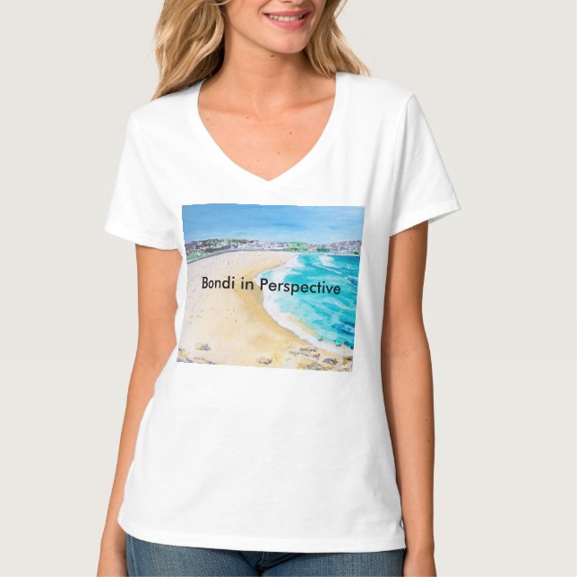 Bondi in Perspektive T-Shirt (Vorderseite)