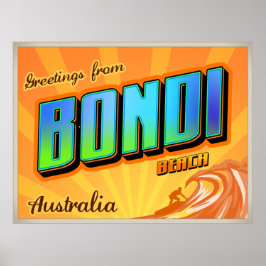 BONDI-Plakat Poster