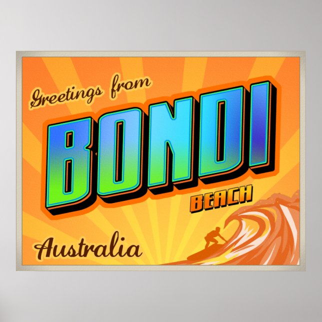 BONDI-Plakat Poster (Vorne)