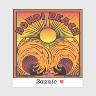 BONDI-STRAND AUSTRALIEN AUFKLEBER