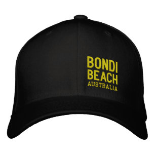 BONDI STRAND AUSTRALIEN BESTICKTE BASEBALLKAPPE
