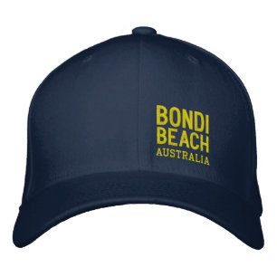 BONDI STRAND AUSTRALIEN BESTICKTE BASEBALLKAPPE