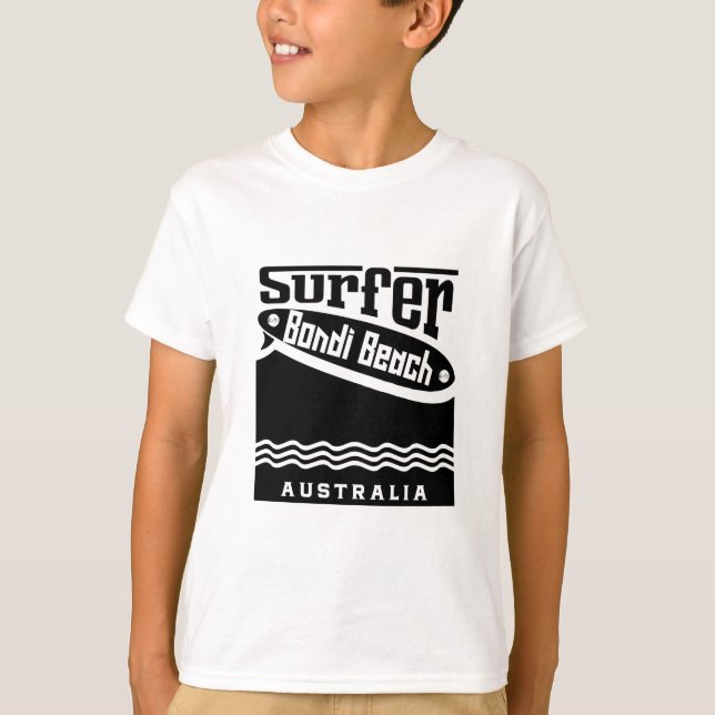 Bondi Strand T-Shirt (Vorderseite)
