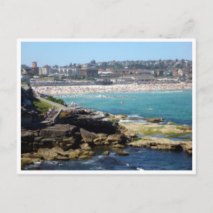 Bondi View Felsen Postkarte