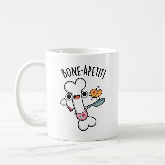 Bone Apetit Funny Cooking Pub Kaffeetasse (Links)