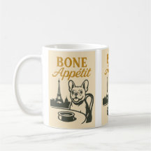 Bone Appétit French Bulldog Tasse