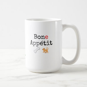 Bone Appétit - Funny Dog Lover Halloween Kaffeetasse