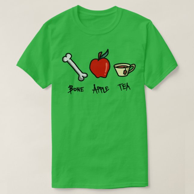 Bone Apple Tea Bon Appetit T-Shirt (Design vorne)