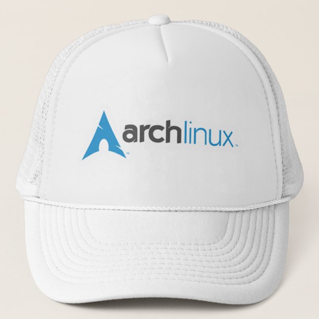 Boné Arch Linux Team Truckerkappe (Vorderseite)