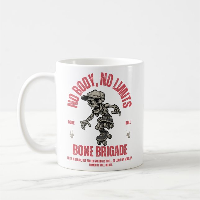Bone Brigade Rollschuhfahren Kaffeetasse (Links)