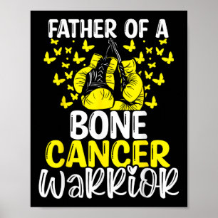 Bone Cancer Awareness Movement Vater Vathers Day P Poster