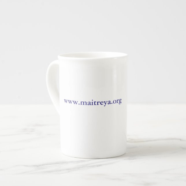Bone China Mug Prozellantasse (Vorderseite Links)