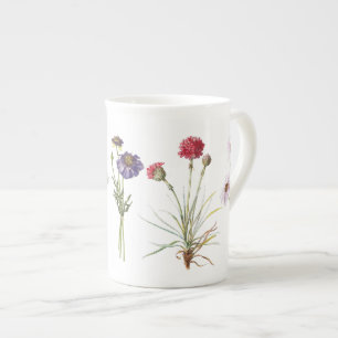 Bone-China-Tasse - Englische Landküche Prozellantasse