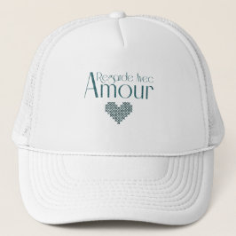 Boné Regarde Avec Amour Truckerkappe