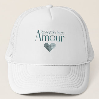 Boné Regarde Avec Amour Truckerkappe