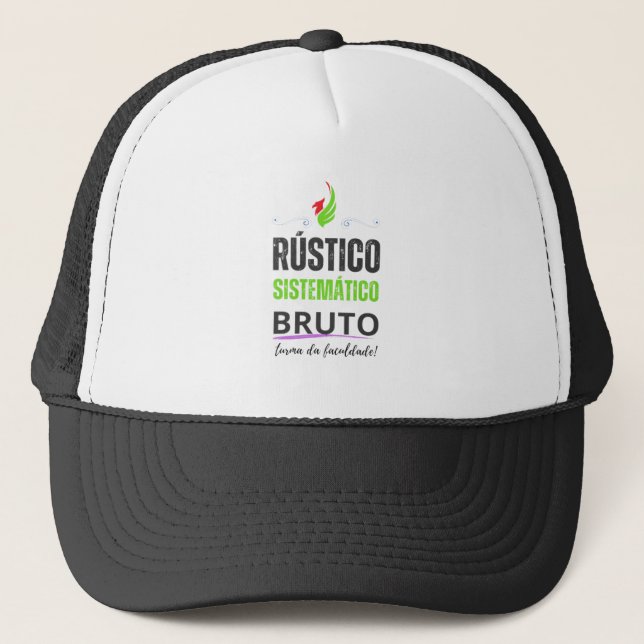Boné Rustico Sistemático Bruto:  Truckerkappe (Vorderseite)