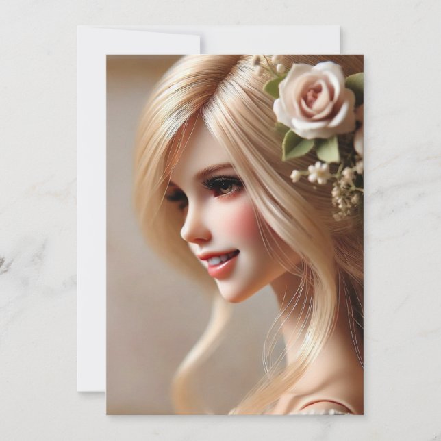 "Bonecas Encantadas: Guardiãs de Sonhos e Memórias Einladung (Vorderseite)