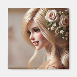 "Bonecas Encantadas: Guardiãs de Sonhos e Memórias Magnet