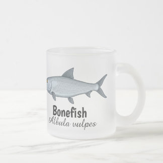 Bonefish-Frostglas-Tasse von SciPerspective Mattglastasse