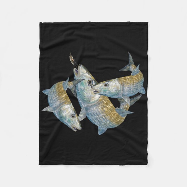 Bonefish Hunting A Salt Water Fly Fishing &amp; De Fleecedecke (Vorderseite)