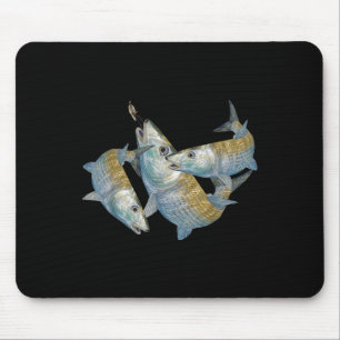 Bonefish-Jagd Ein Salz Wasser Fliegenfischen &amp; Mousepad