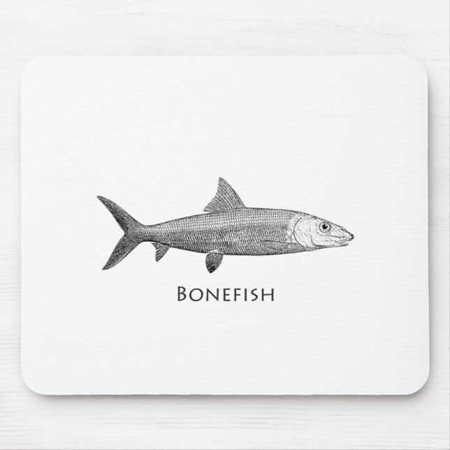 Bonefish-Logo Mousepad (Vorne)