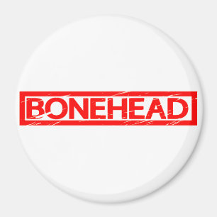 Bonehead Briefmarke Magnet