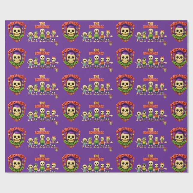 Bones Academy™ Geschenkpapier (Flach)
