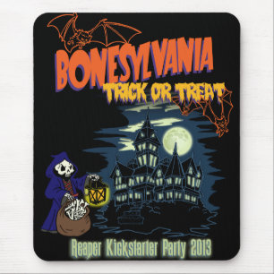 Bonesylvania Mausunterlage Mousepad