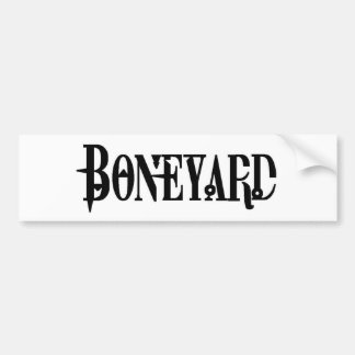 Boneyard - Logo Autoaufkleber