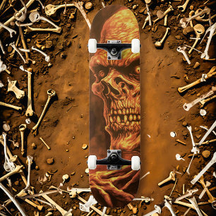 Boneyard Shredder: Zombie-Skelett Skateboard