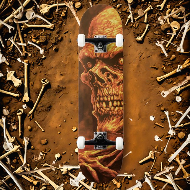 Boneyard Shredder: Zombie-Skelett Skateboard (Von Creator hochgeladen)