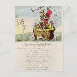 Boney's Elba Chair, herausgegeben von S. Knight Postkarte