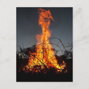 Bonfire bei Postkarten