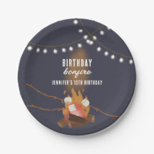 Bonfire & Camping Outdoor Campfire Geburtstagspart